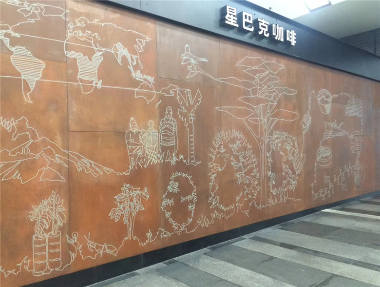 庐江耐候钢幕墙