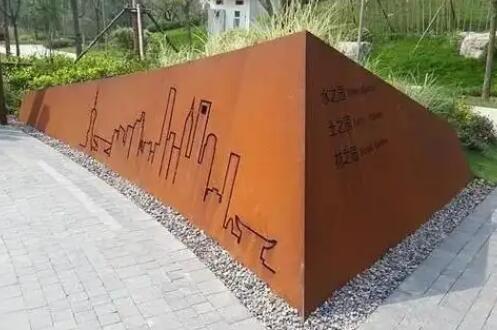 庐江耐候钢挡土墙